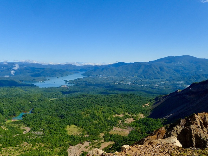 桧原湖と西吾妻