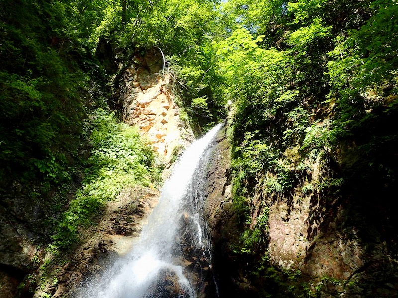鬼口沢15mの滝　笹子沢出合はもうすぐだ