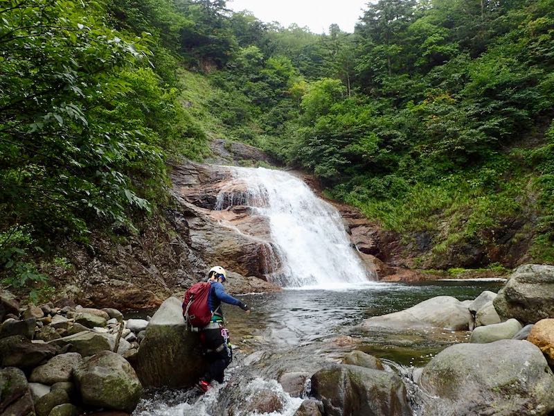 まだまだ小滝が続く