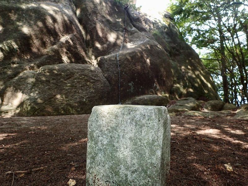 笹間ヶ岳の三角点