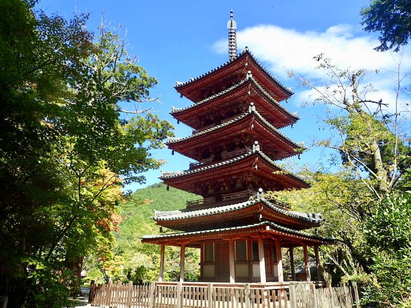 海住山寺-国宝の五重塔