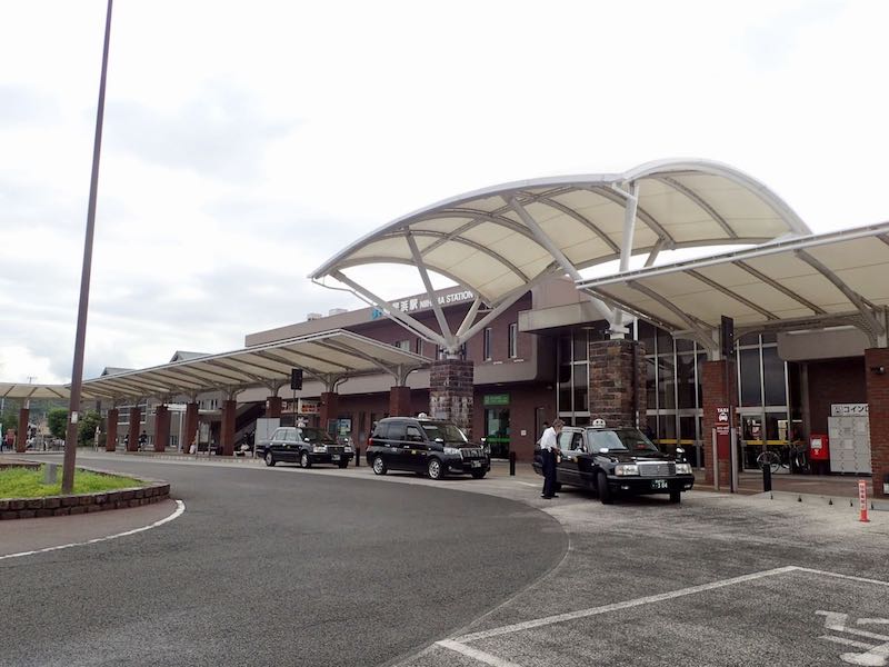 新居浜駅に到着