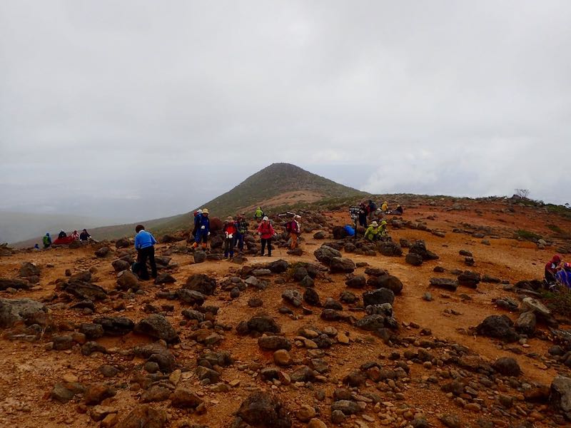 峰の辻に着いた