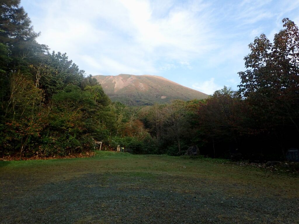 岩手山が目の前に