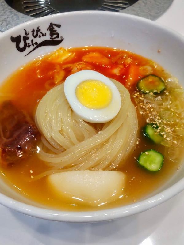 岩手駅前でぴょんぴょん舎の冷麺