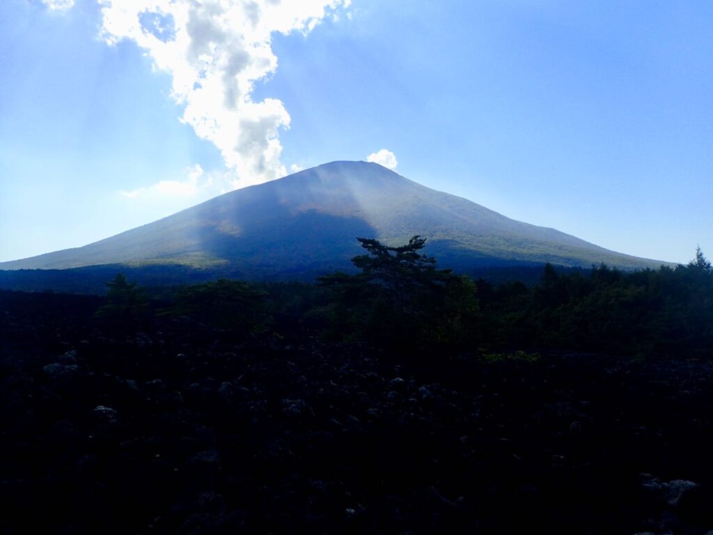 焼走りから岩手山