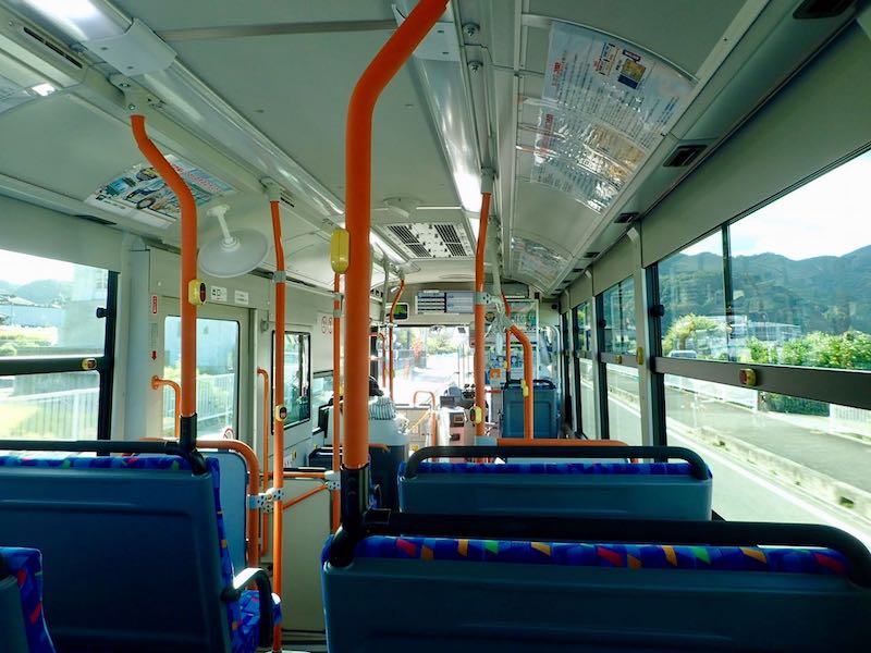 終点・登山口まで行くのは自分だけ