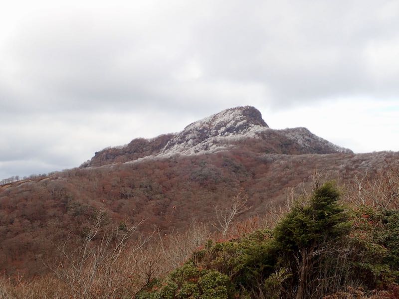 祖母山はこちらから見る方がいいな