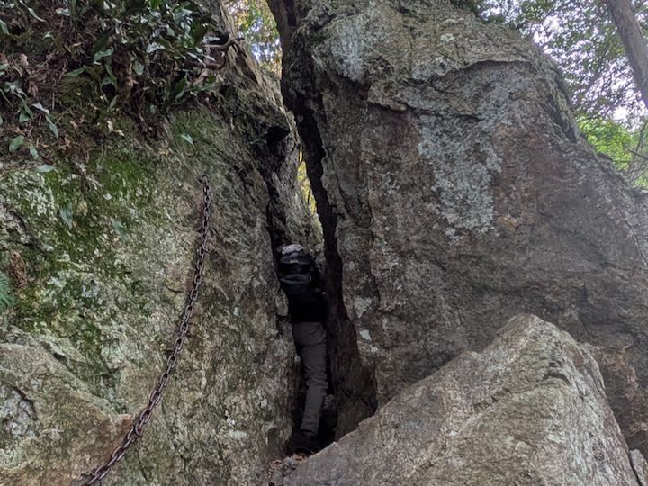 割岩をクリア！