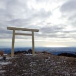 入道ヶ岳の山頂