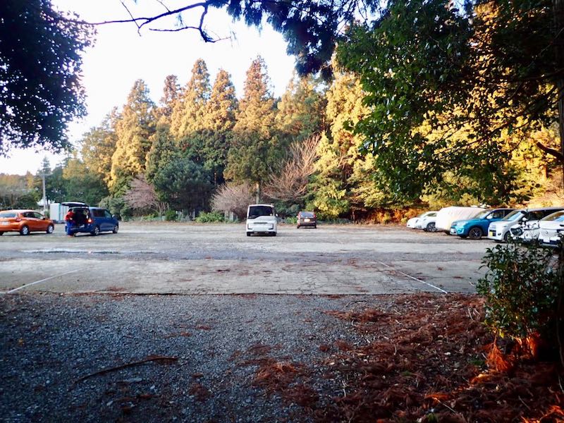 椿大神社の第３駐車場