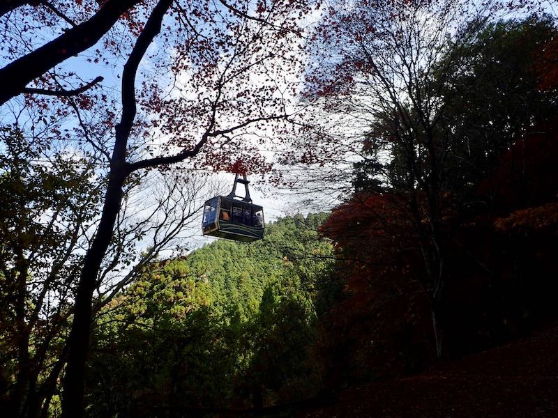 ロープウェイもある