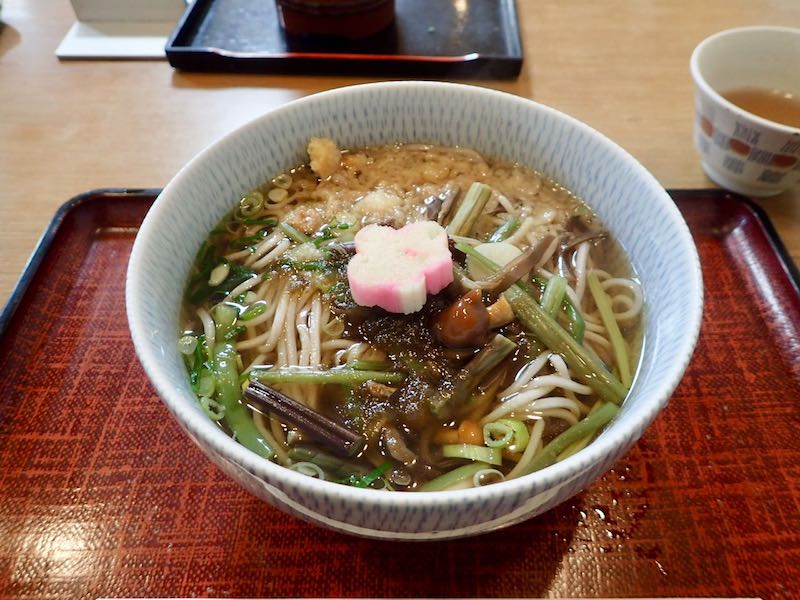 比叡山和労堂の鶴喜そば