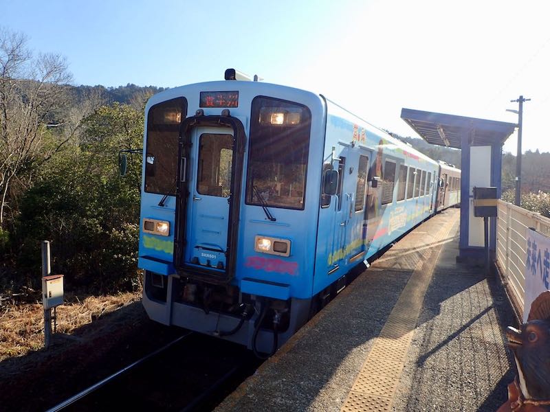信楽高原鉄道に乗ってJR貴生川に戻る
