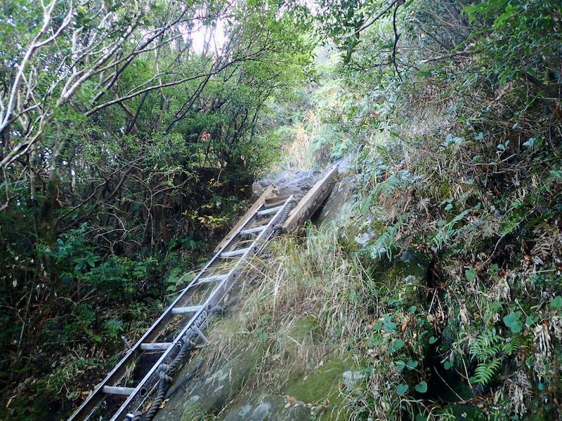 9合目-梯子が出てくる