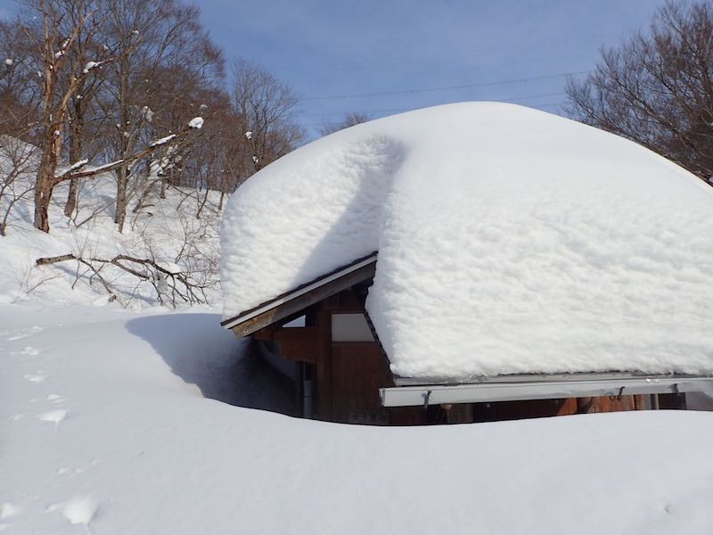 黒河峠のトイレ