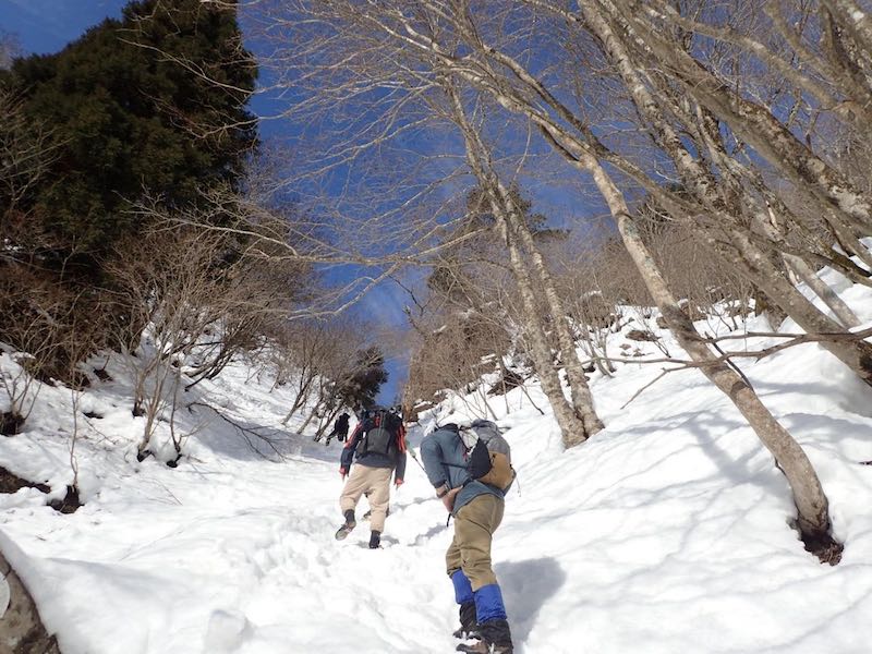 もうすぐ金糞峠
