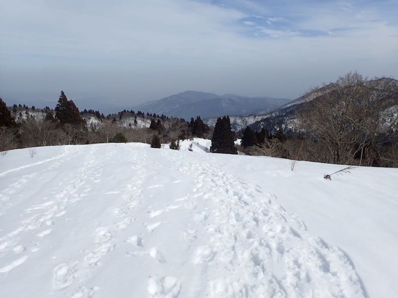 比良山スキー場アルペンAコース？