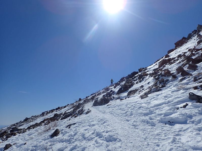 茶臼岳へ向かう２