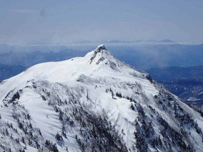 剣ヶ峰アップ