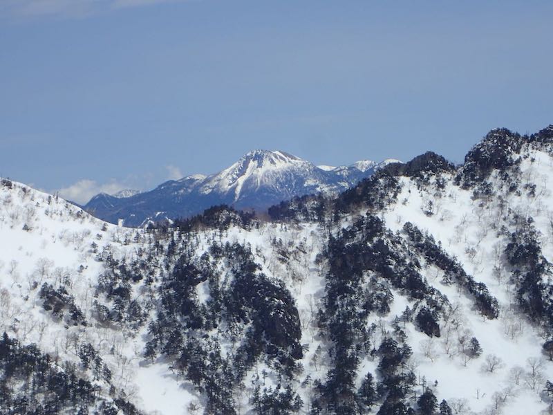 日光白根山も見えた